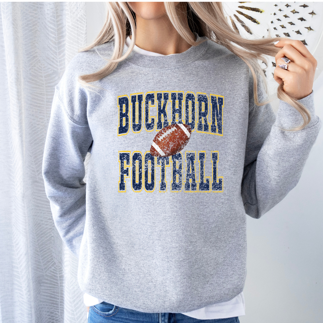 Buckhorn Old School FOOTBAll (DTF - Direct to Film Tshirt or Sweatshirt) (Copy)