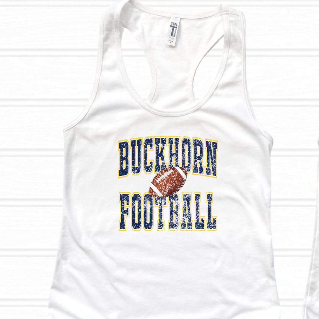 Buckhorn Old School FOOTBAll (DTF - Direct to Film Tshirt or Sweatshirt) (Copy)
