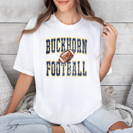 Buckhorn Old School FOOTBAll (DTF - Direct to Film Tshirt or Sweatshirt) (Copy)