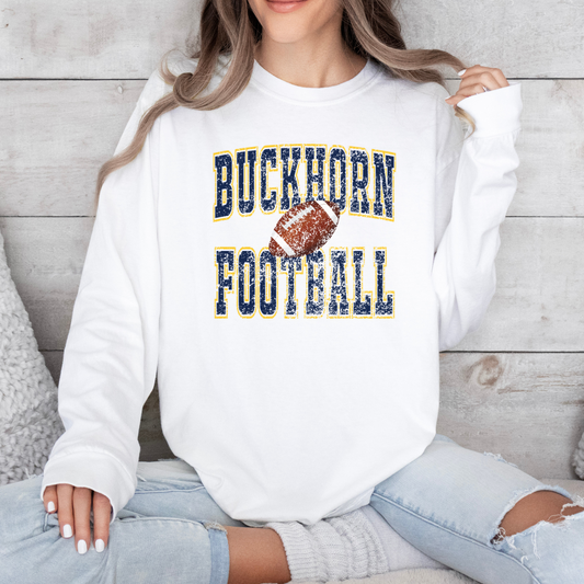 Buckhorn Old School FOOTBAll (DTF - Direct to Film Tshirt or Sweatshirt) (Copy)