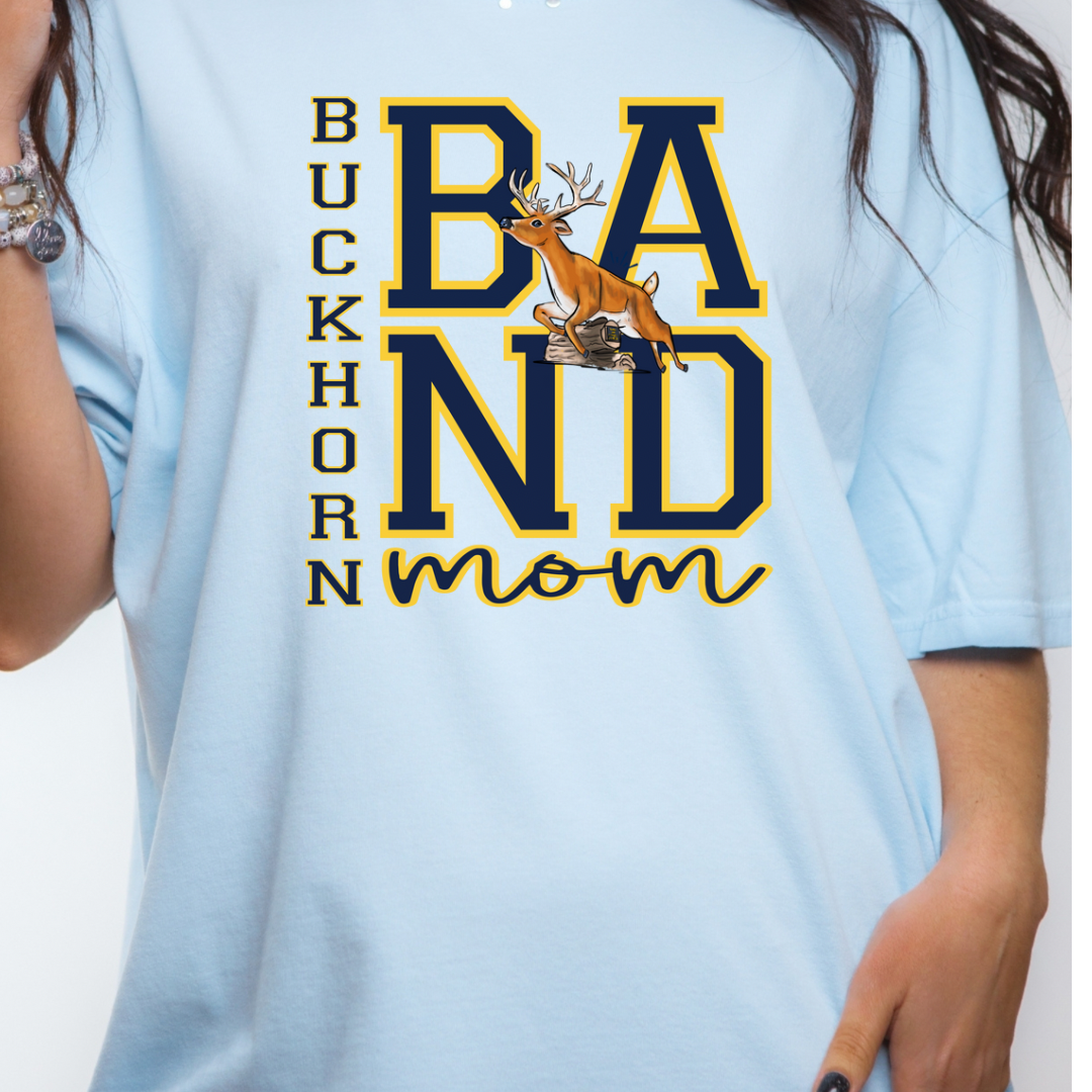 Buckhorn High School BAND Parent Tee (DTF - Direct to Film Tshirt or Sweatshirt)