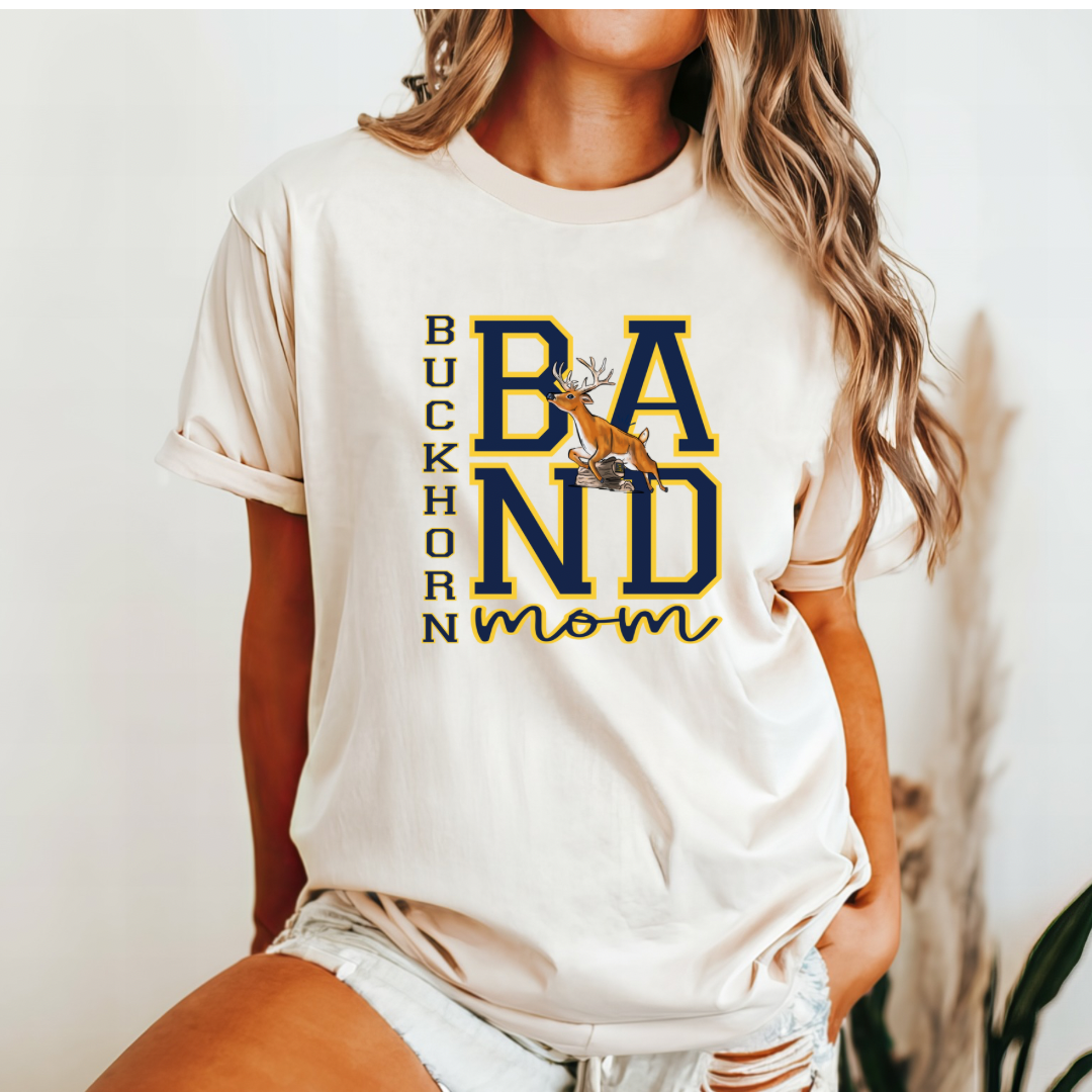 Buckhorn High School BAND Parent Tee (DTF - Direct to Film Tshirt or Sweatshirt)