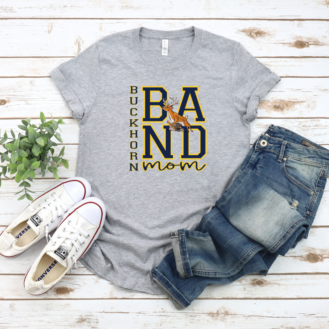 Buckhorn High School BAND Parent Tee (DTF - Direct to Film Tshirt or Sweatshirt)