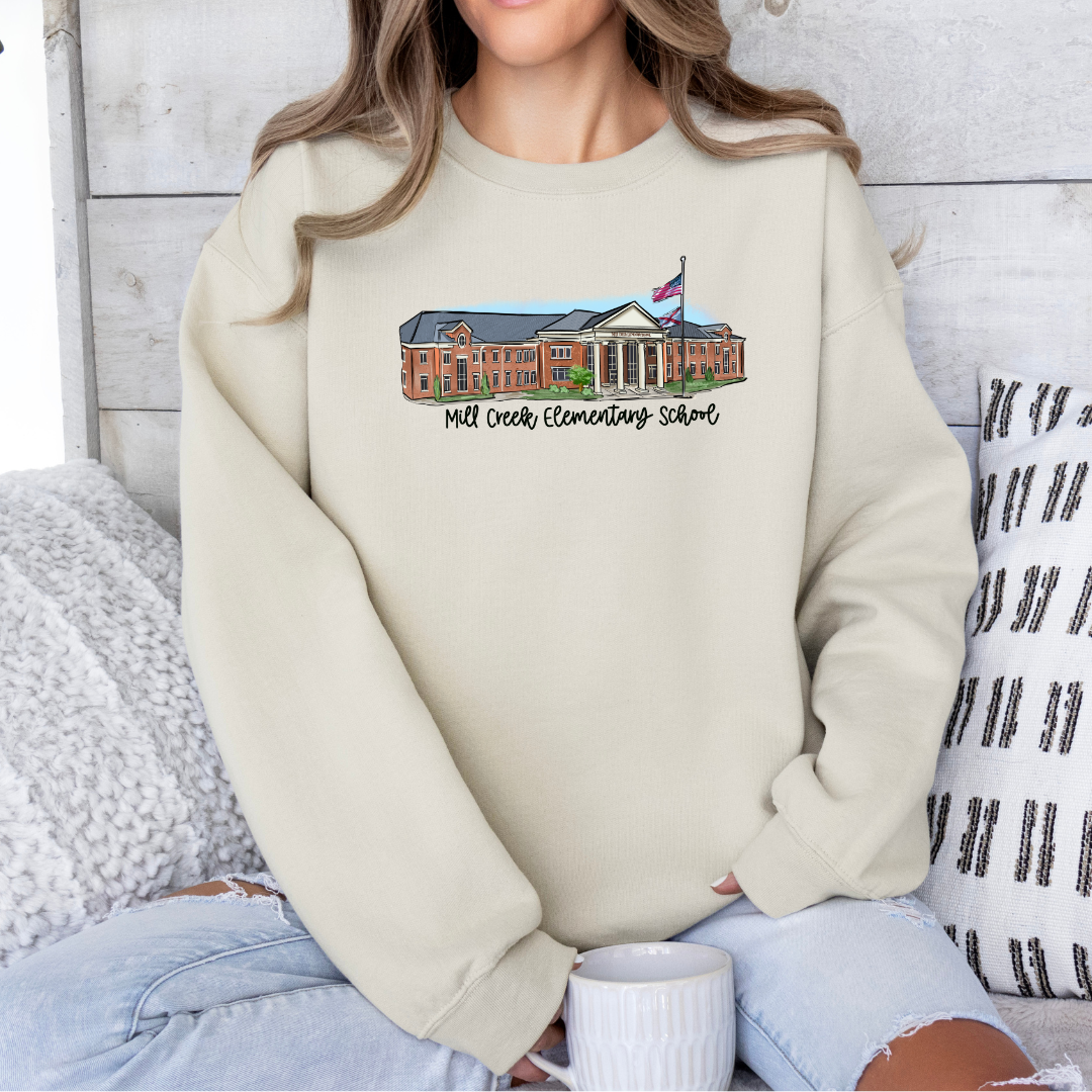 Mill Creek Elementary (DTF - Direct to Film Tshirt or Sweatshirt)