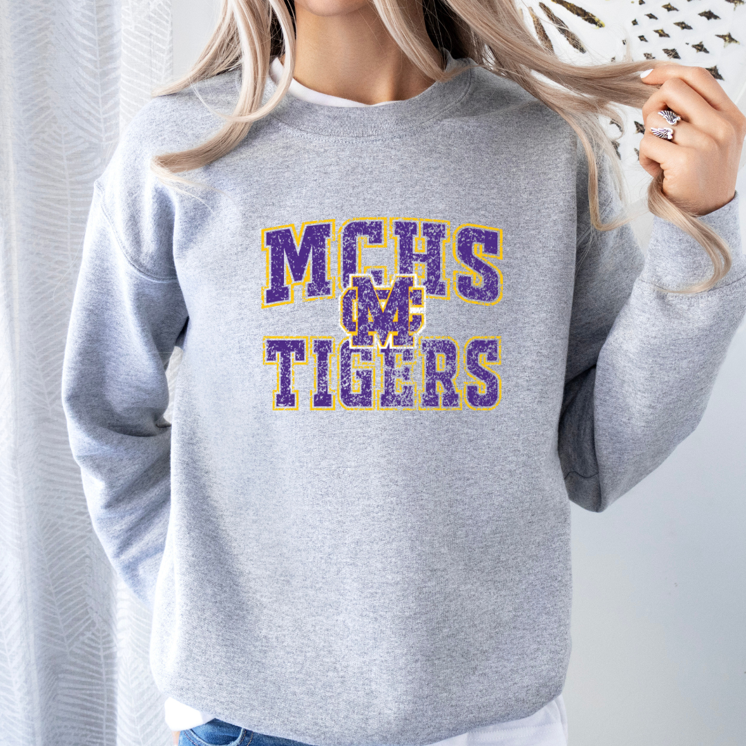 MCHS Old School (DTF - Direct to Film - Gildan Sweatshirt)