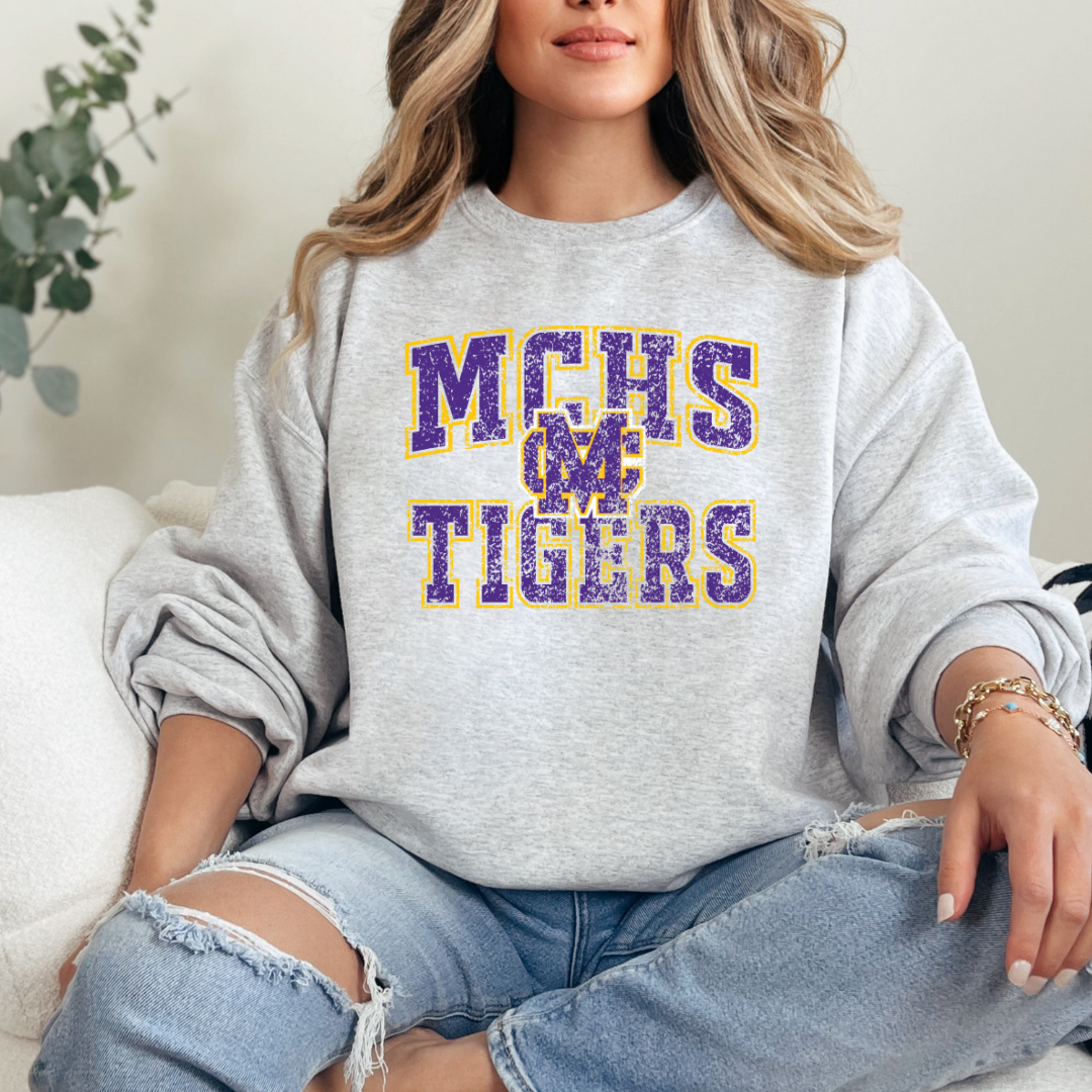 MCHS Old School (DTF - Direct to Film - Gildan Sweatshirt)