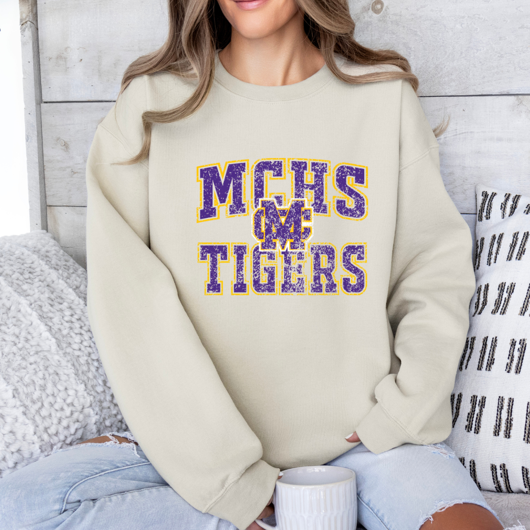 MCHS Old School (DTF - Direct to Film - Gildan Sweatshirt)