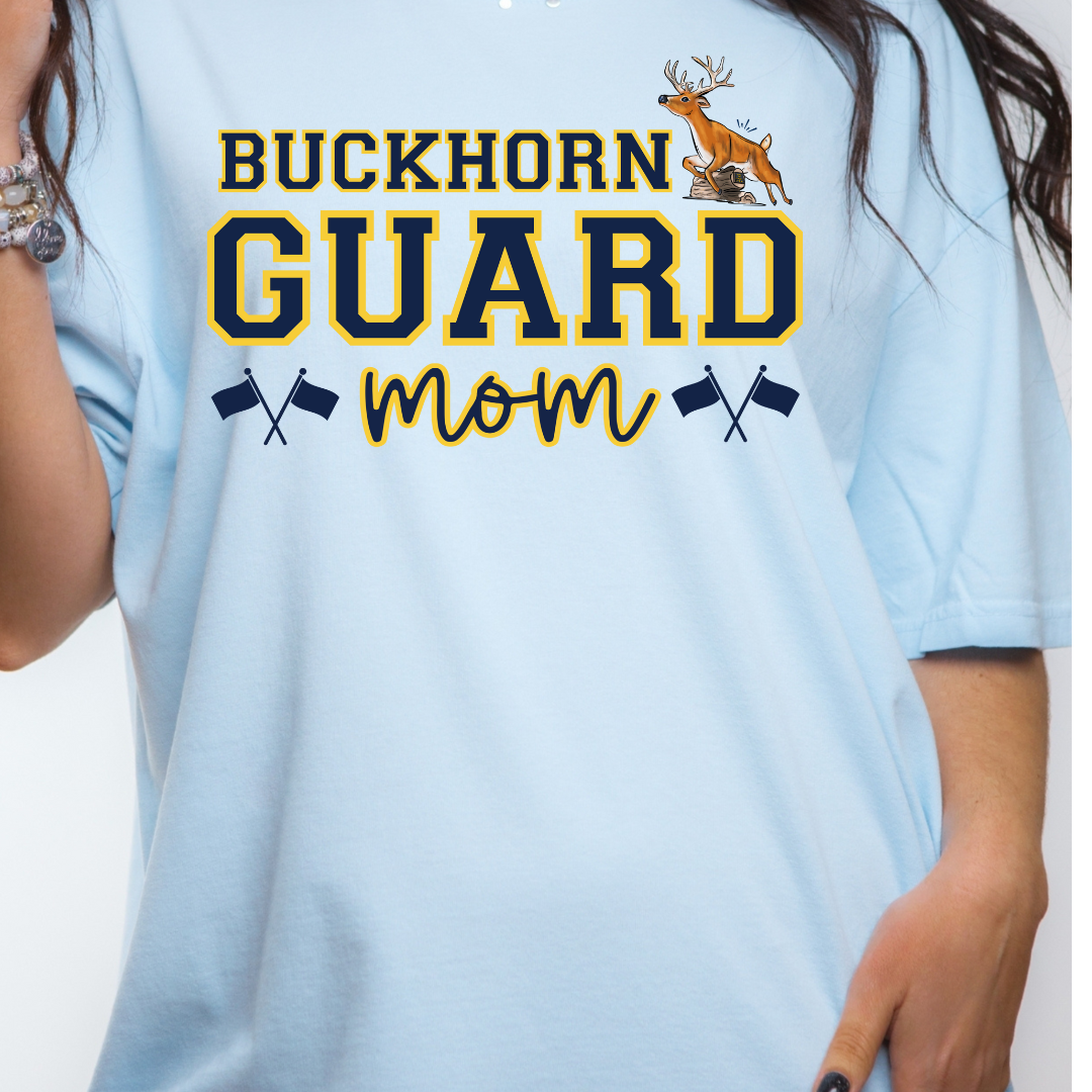 Buckhorn High School GUARD Parent Tee (DTF - Direct to Film Tshirt or Sweatshirt)