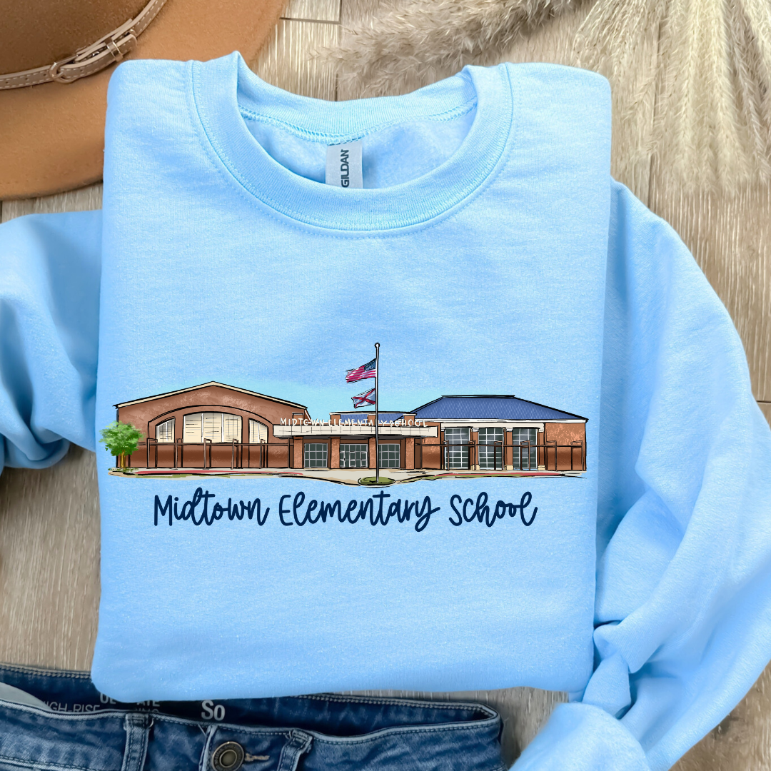 Midtown Elementary (DTF - Direct to Film Tshirt or Sweatshirt)