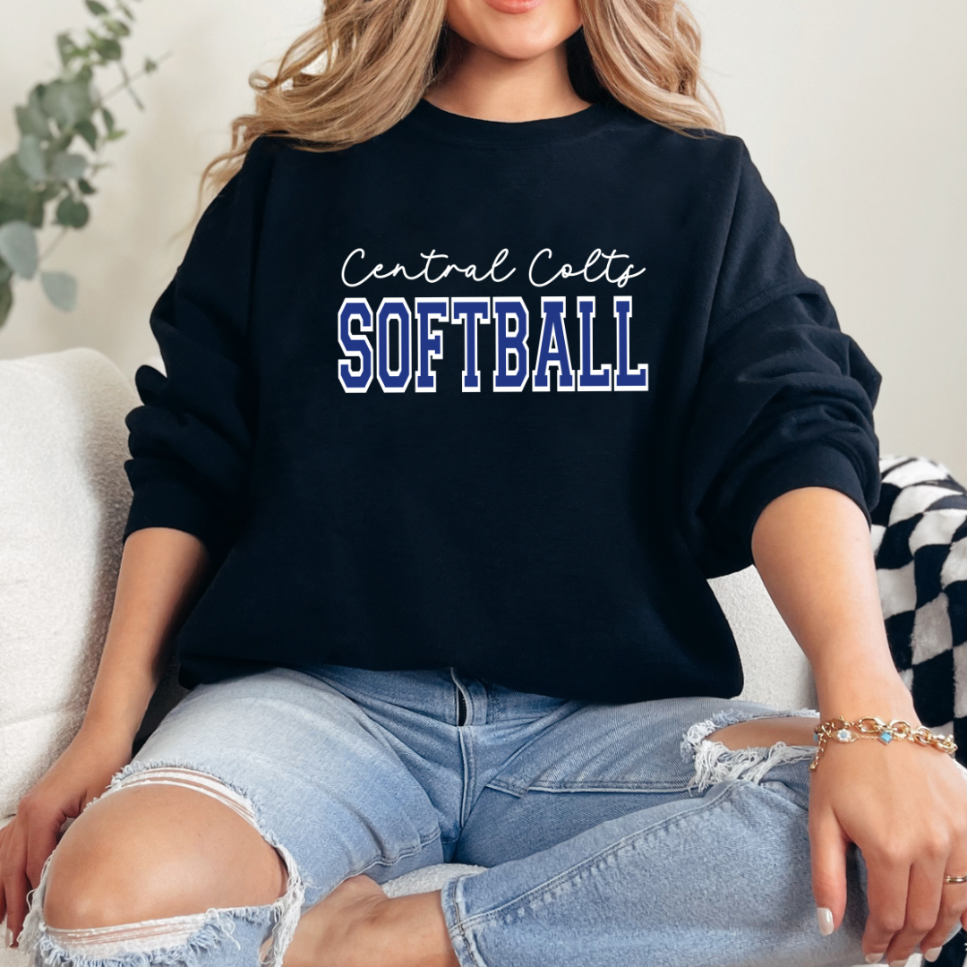 Central Softball Traditional (DTF - Direct to Film Tshirt or Sweatshirt)