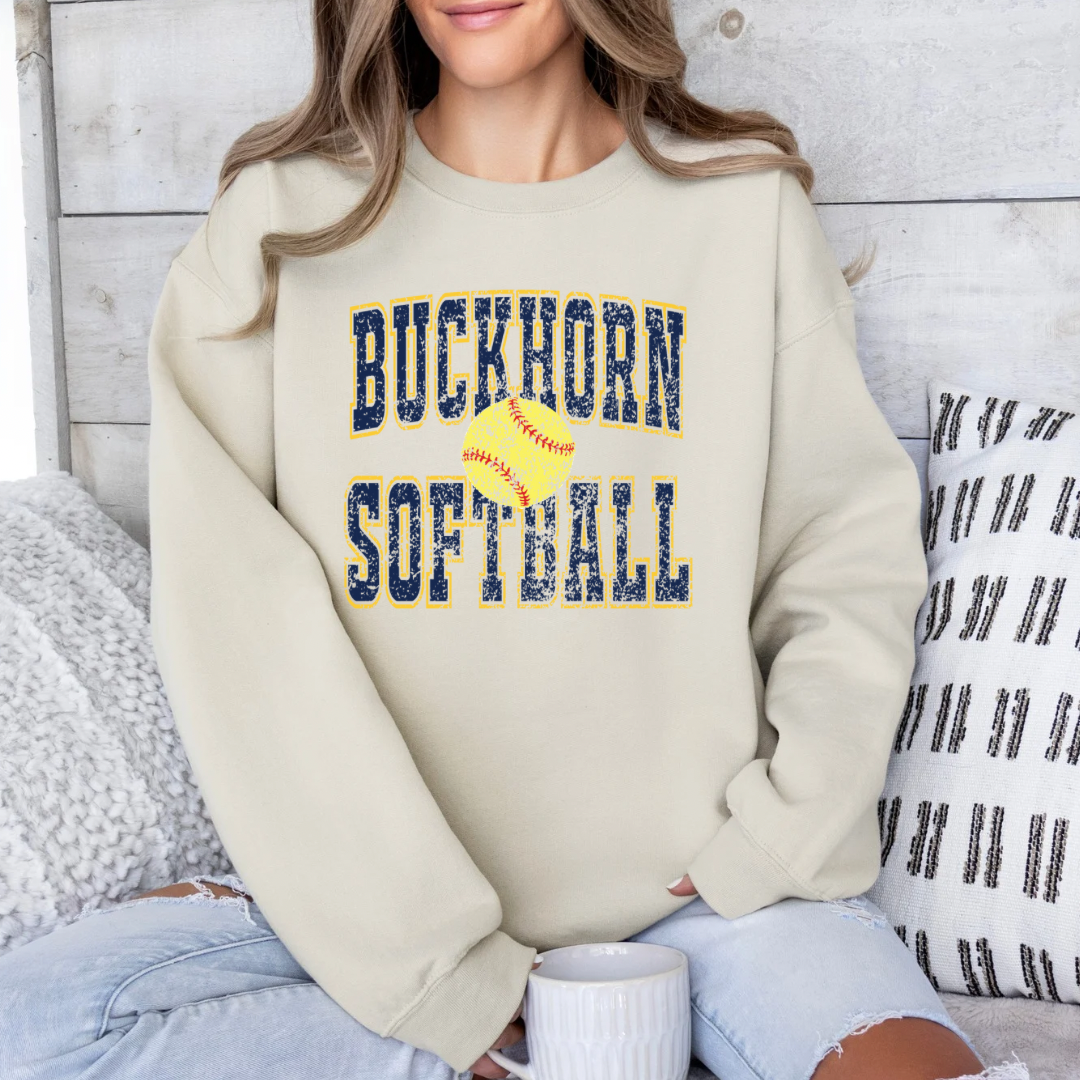 Buckhorn Softball OS (DTF - Direct to Film Tshirt or Sweatshirt)