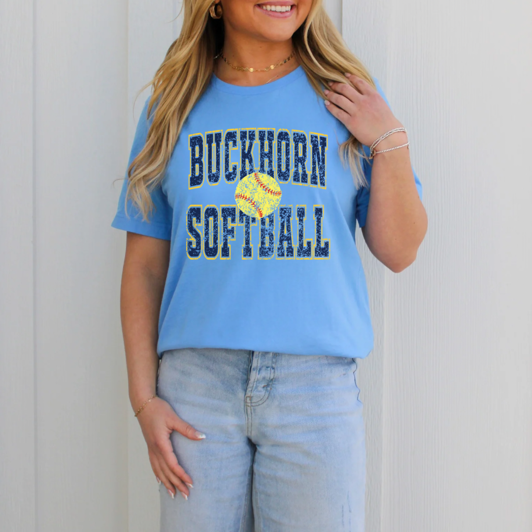 Buckhorn Softball OS (DTF - Direct to Film Tshirt or Sweatshirt)