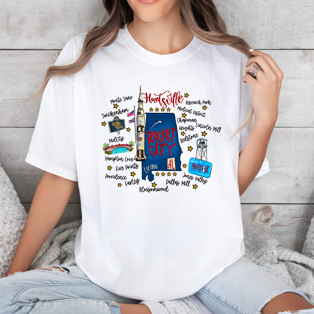 Huntsville (DTF - Direct to Film Tshirt or Sweatshirt)