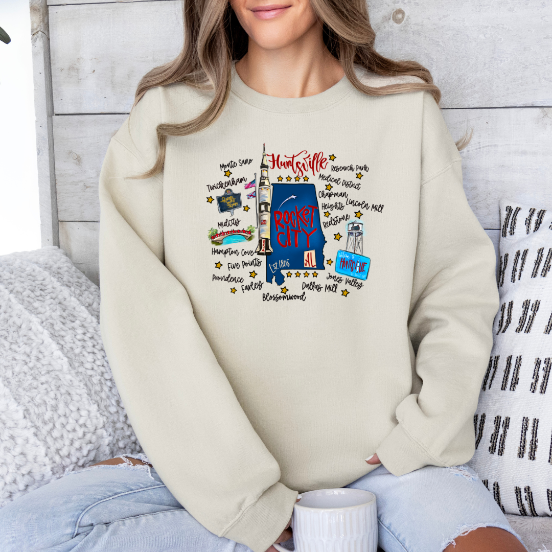 Huntsville (DTF - Direct to Film Tshirt or Sweatshirt)