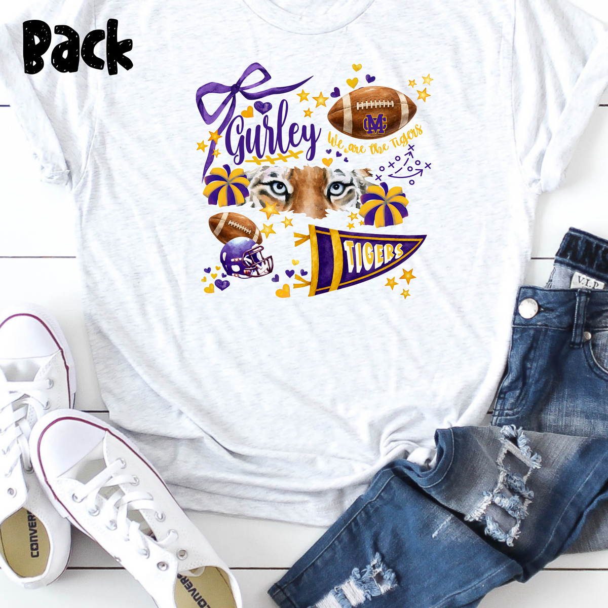 Spirit Wear Tigers Football 2026  (DTF - Direct to Film)