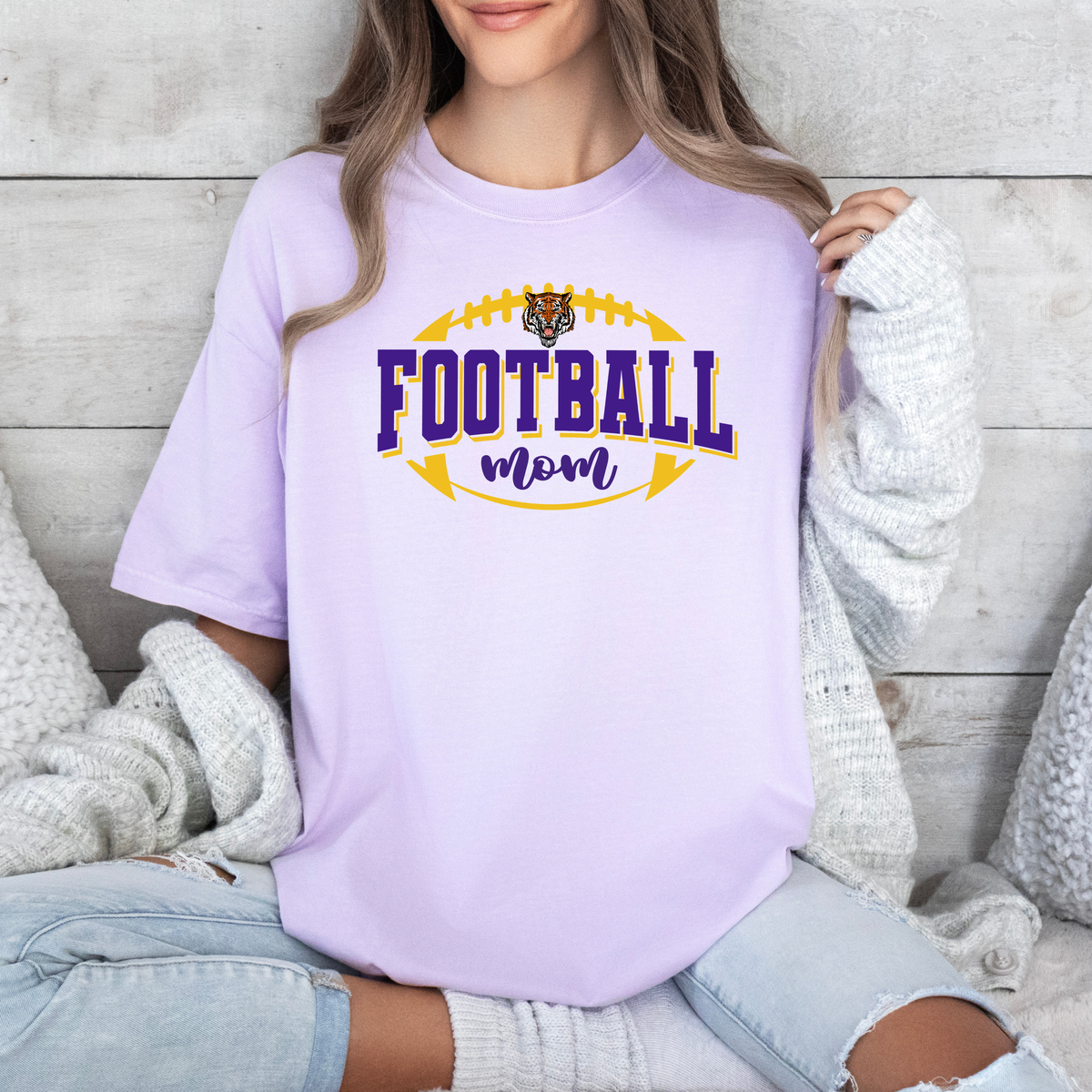 TIGERS Football 2026 (DTF - Direct to Film Tshirt or Sweatshirt)