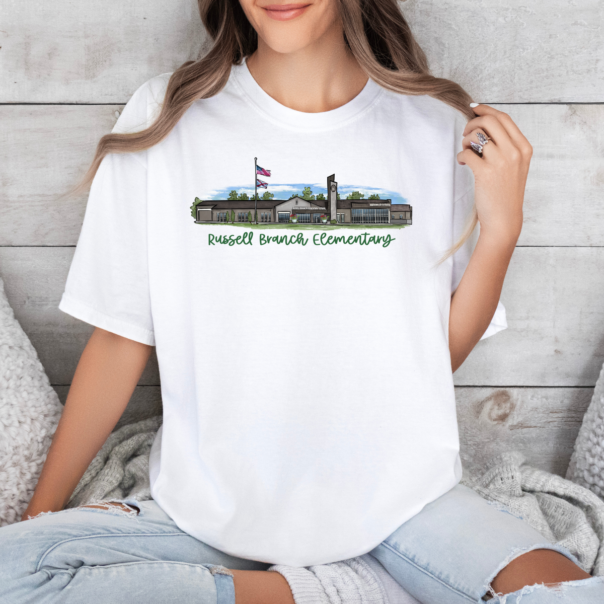 Russell Branch Elementary (DTF - Direct to Film Tshirt or Sweatshirt)