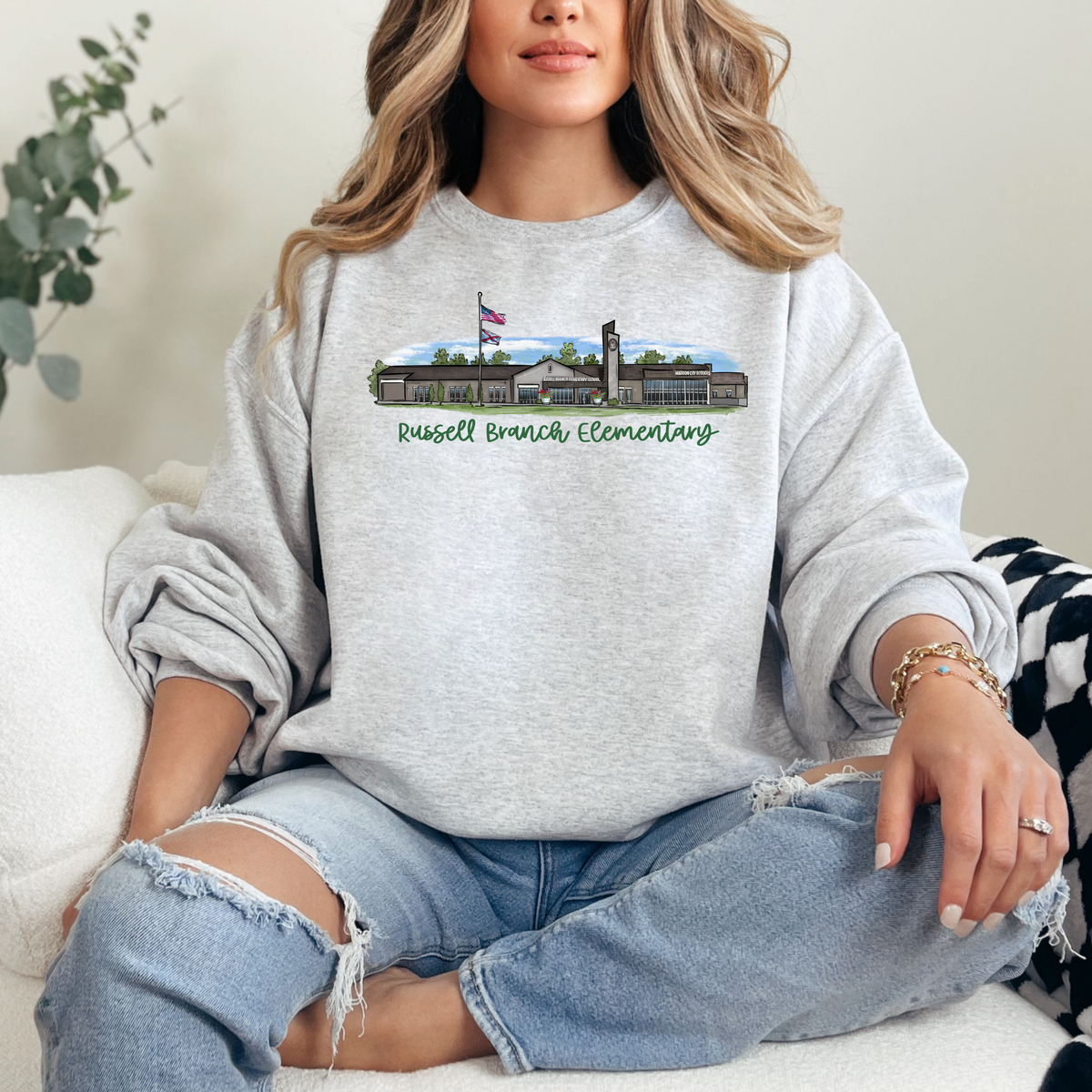 Russell Branch Elementary (DTF - Direct to Film Tshirt or Sweatshirt)