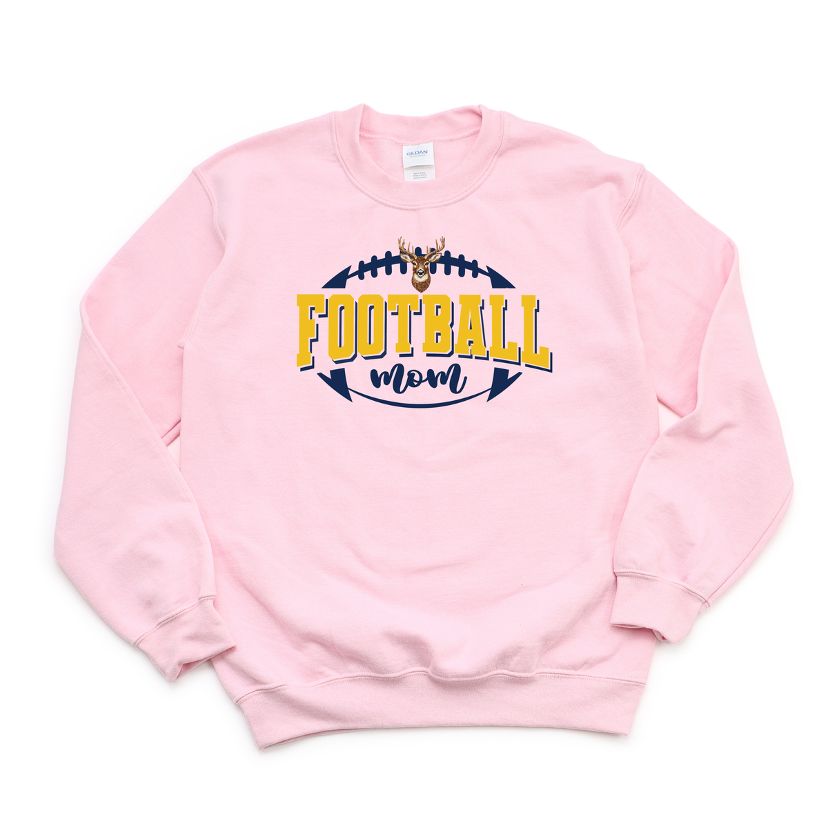 BUCKHORN BUCKS Faux Rhinestone Football 2026 (DTF - Direct to Film Tshirt or Sweatshirt)