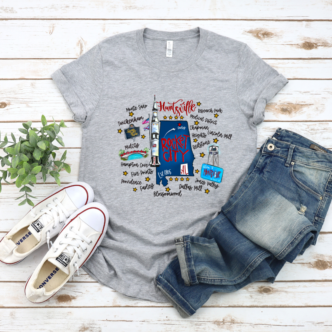 Huntsville (DTF - Direct to Film Tshirt or Sweatshirt)
