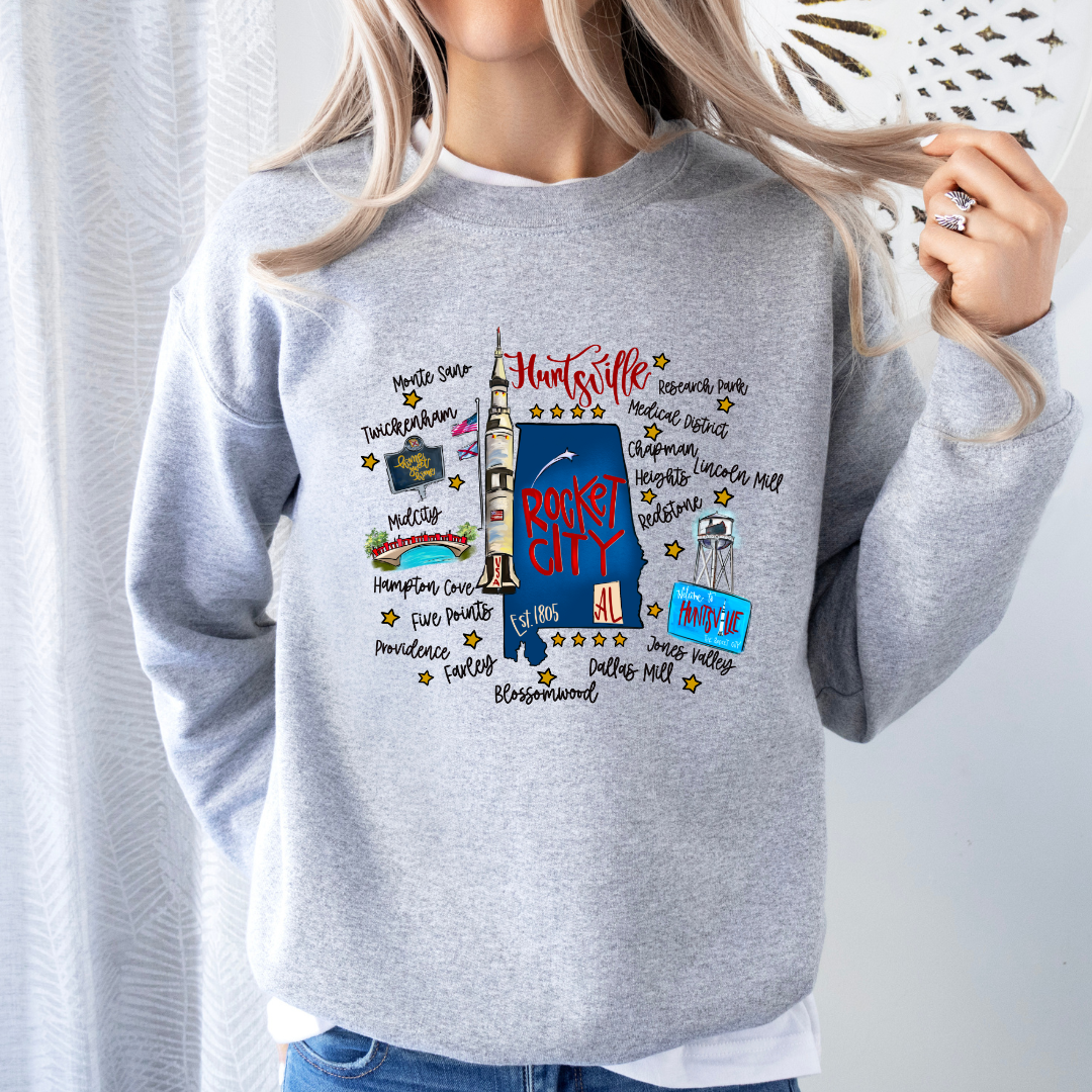 Huntsville (DTF - Direct to Film Tshirt or Sweatshirt)