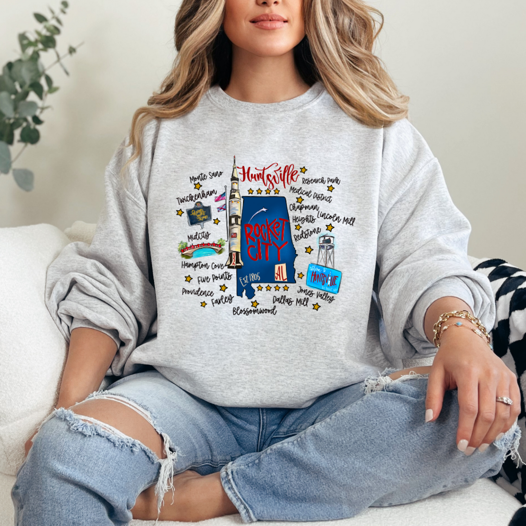 Huntsville (DTF - Direct to Film Tshirt or Sweatshirt)